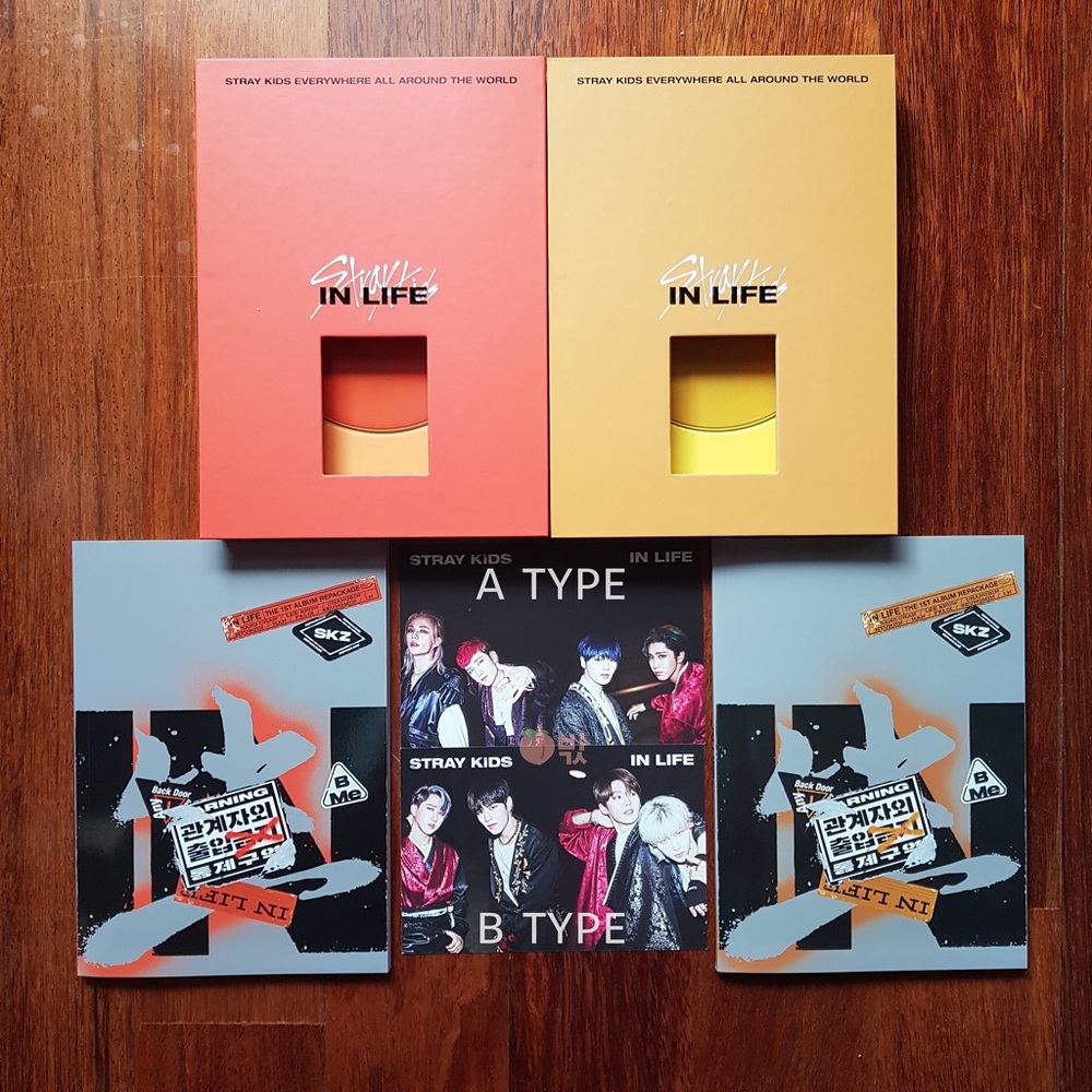 Kpop Stray Kids In生 In Life 1st Repackage
Album UNSEALED (With Photocards)